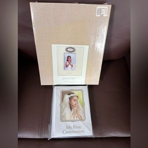 1st Communion picture frame and photo album